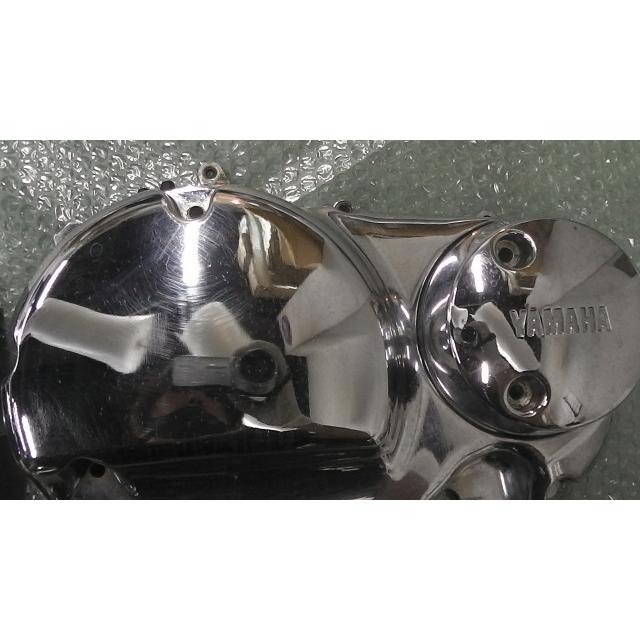ドラッグスター250 VG02J の エンジンカバー メッキ *1626842610 中古