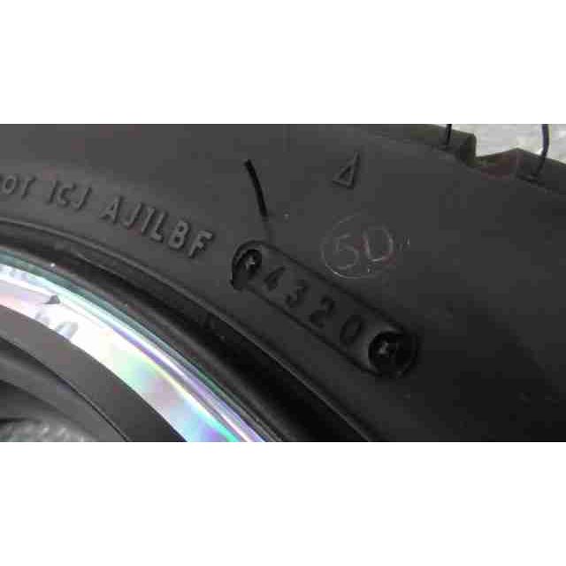 バリオス2 ZR250B-039xxx の リアホイール タイヤ付 *1654566107 中古
