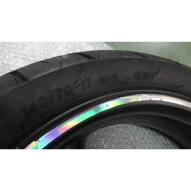 バリオス2 ZR250B-039xxx の リアホイール タイヤ付 *1654566107 中古