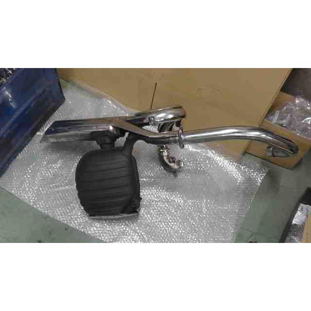 ビラーゴ400 2NT の スラッシュカットマフラー 傷 *1699923872 中古