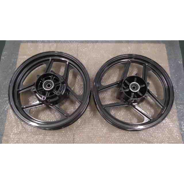 GPZ400R FX400R前後ホイールセット GPZ400R ZX400D の ホイール セット *1715662680 中古 : バイクパーツ