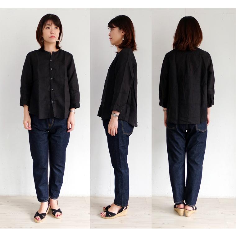 [C] 【クーポン利用で10%OFF】 ミズイロインド mizuiro ind ハイウエスト デニム パンツ ジーンズ 77 インディゴ ワンウオッシュ レディース 日本製 | mizuiroind | 05