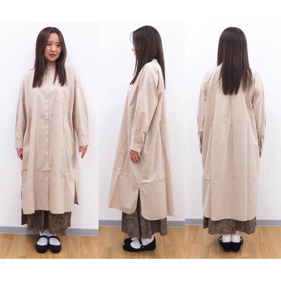 [D] 【SALE・セール】 ヤラ YARRA インド綿 長袖 ワンピース ロングシャツ シャツ INDIA レディース インド綿ワンピース | YARRA | 08