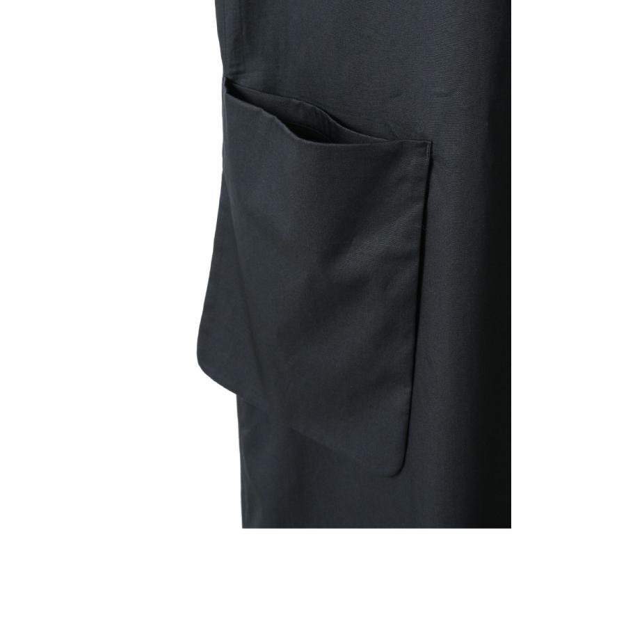 [B] 【SALE・セール】 ミズイロインド mizuiro ind ワンピース ノースリーブ ジャンバースカート レディース 日本製 無地 Aラインサイドポケットワンピース | mizuiroind | 07