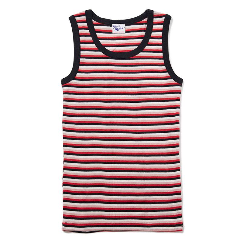 [C] 【クーポン利用で10%OFF】 Robert P. Miller ロバート P ミラー GS_808C Panel-rib Tanktop タンクトップ カットソー Uネック | Robert P. Miller | 12