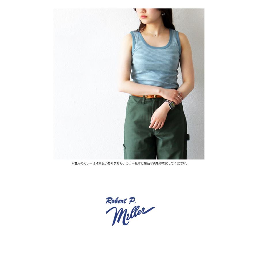 [C] 【クーポン利用で10%OFF】 Robert P. Miller ロバート P ミラー GS_808C Panel-rib Tanktop タンクトップ カットソー Uネック | Robert P. Miller | 02