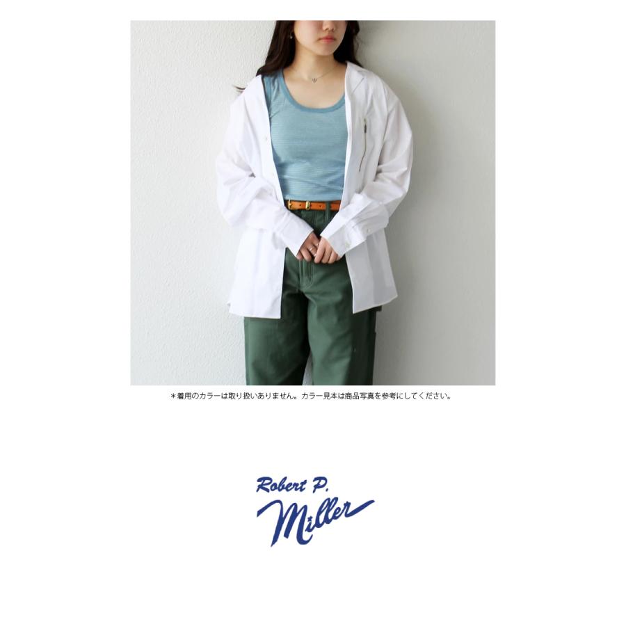 [C] 【クーポン利用で10%OFF】 Robert P. Miller ロバート P ミラー GS_808C Panel-rib Tanktop タンクトップ カットソー Uネック | Robert P. Miller | 03