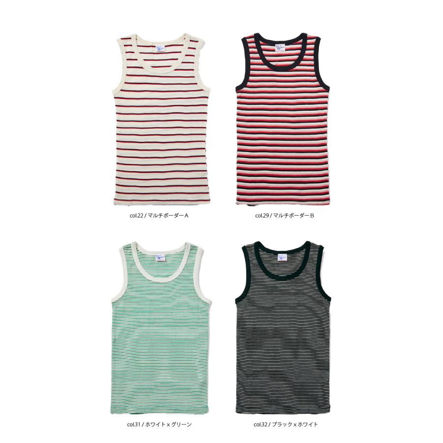 [C] 【クーポン利用で10%OFF】 Robert P. Miller ロバート P ミラー GS_808C Panel-rib Tanktop タンクトップ カットソー Uネック | Robert P. Miller | 05