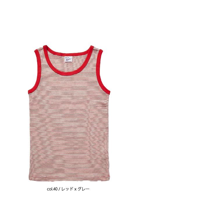 [C] 【クーポン利用で10%OFF】 Robert P. Miller ロバート P ミラー GS_808C Panel-rib Tanktop タンクトップ カットソー Uネック | Robert P. Miller | 06