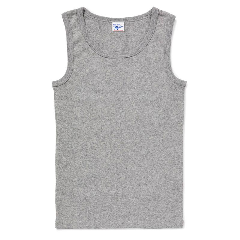 [C] 【クーポン利用で10%OFF】 Robert P. Miller ロバート P ミラー GS_808C Panel-rib Tanktop タンクトップ カットソー Uネック | Robert P. Miller | 08