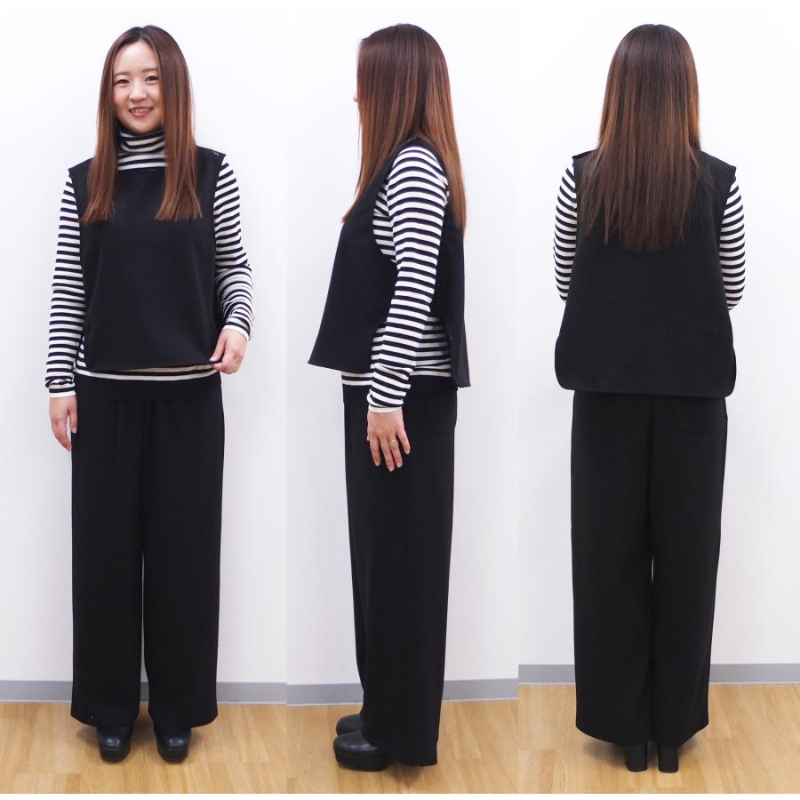 [D] 【SALE・セール】 ダナファヌル Dana Faneuil ベスト フェルト ベスト カットソー 無地 Japan 日本製 レディース 軽くて暖かウーレットベスト | DANA FANEUIL | 07