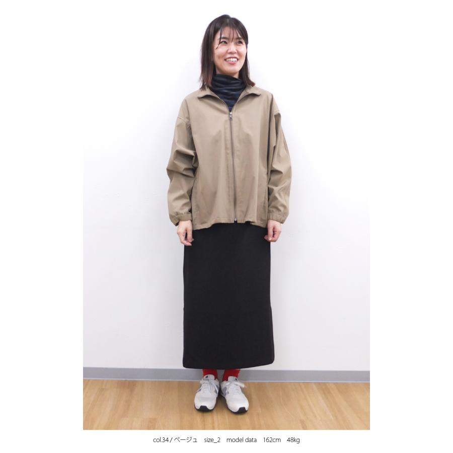 [B] 【SALE・セール】 ダナファヌル Dana Faneuil 綿 アウター ジャケット ブルゾン レディース 日本製 長袖 ジップフロントスタンドカラージャケット | DANA FANEUIL | 08