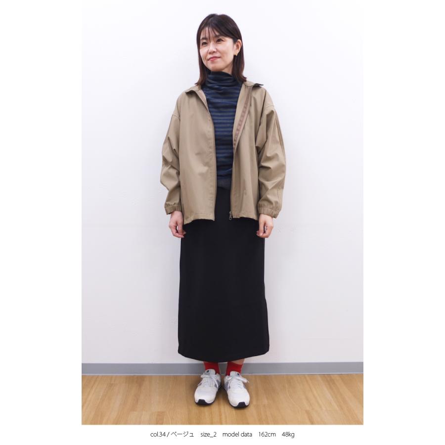 [B] 【SALE・セール】 ダナファヌル Dana Faneuil 綿 アウター ジャケット ブルゾン レディース 日本製 長袖 ジップフロントスタンドカラージャケット | DANA FANEUIL | 09