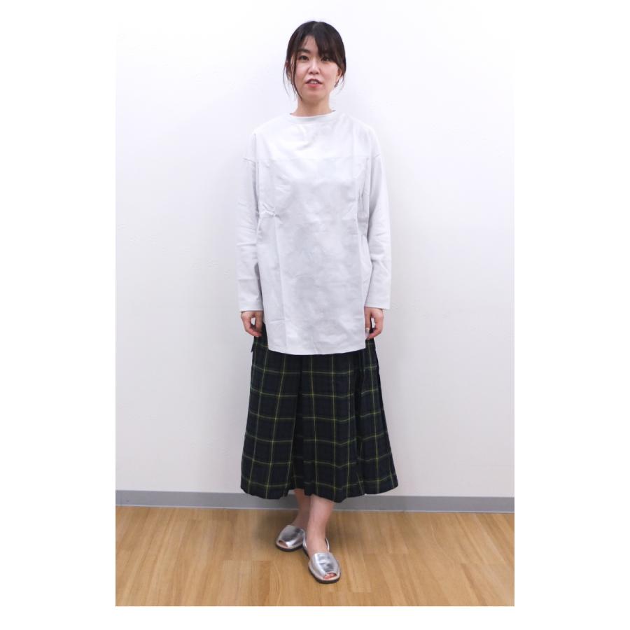 [D] 【SALE・セール】 ダナファヌル Dana Faneuil ドット 水玉 ジャガード チュニック Tシャツ カットソー 日本製 チュニックTシャツ | DANA FANEUIL | 02