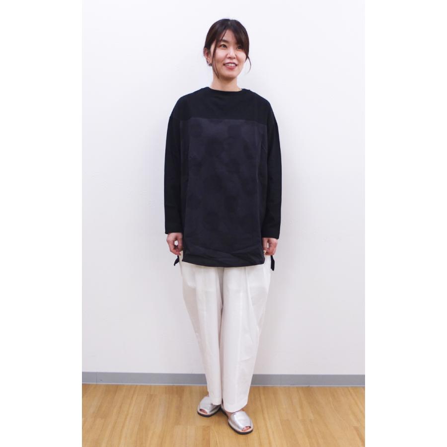 [D] 【SALE・セール】 ダナファヌル Dana Faneuil ドット 水玉 ジャガード チュニック Tシャツ カットソー 日本製 チュニックTシャツ | DANA FANEUIL | 07