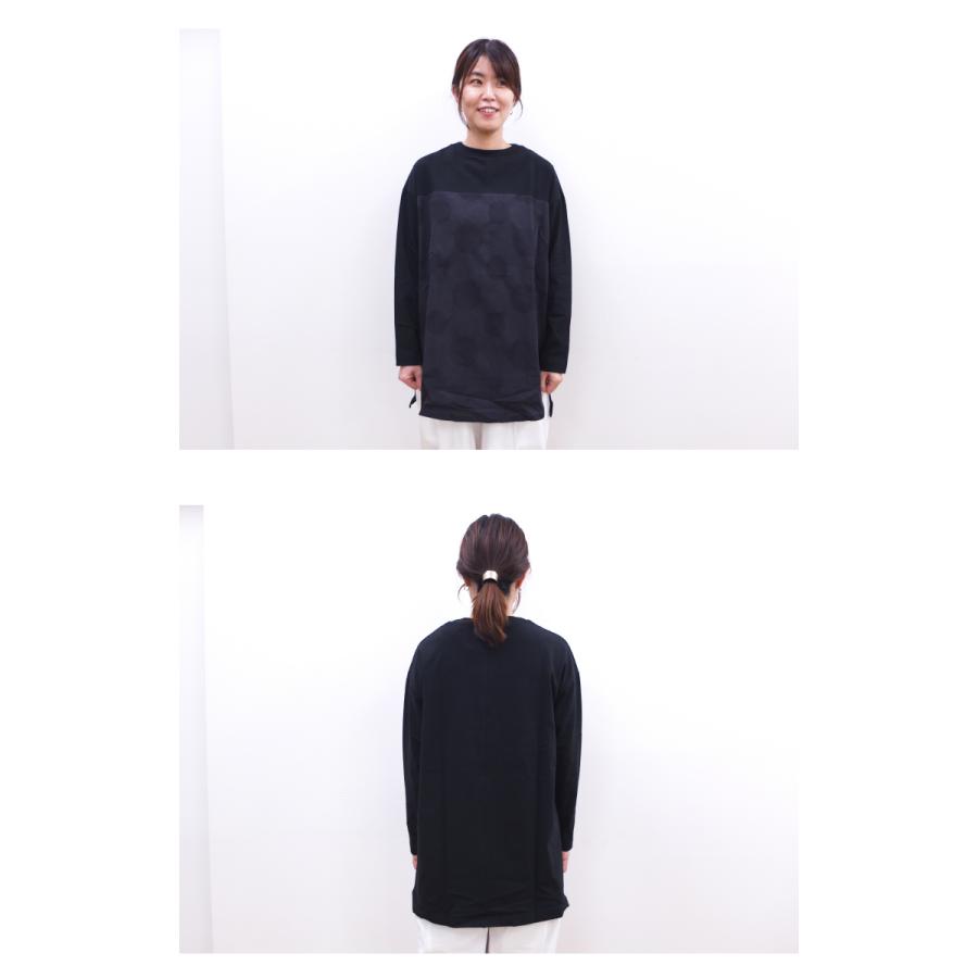 [D] 【SALE・セール】 ダナファヌル Dana Faneuil ドット 水玉 ジャガード チュニック Tシャツ カットソー 日本製 チュニックTシャツ | DANA FANEUIL | 08