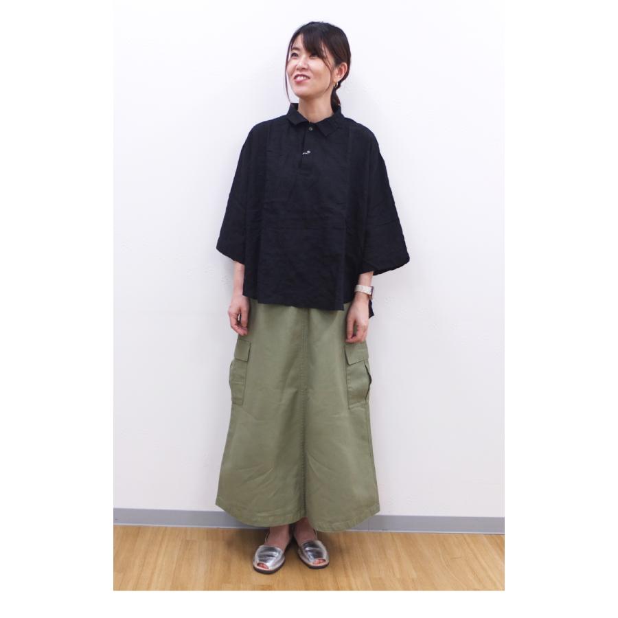 [D] 【SALE・セール】 ダナファヌル Dana Faneuil チェック シャツ 七分袖 ブラウス レディース 日本製 モダールシャーリング七分袖プルオーバーシャツ | DANA FANEUIL | 02