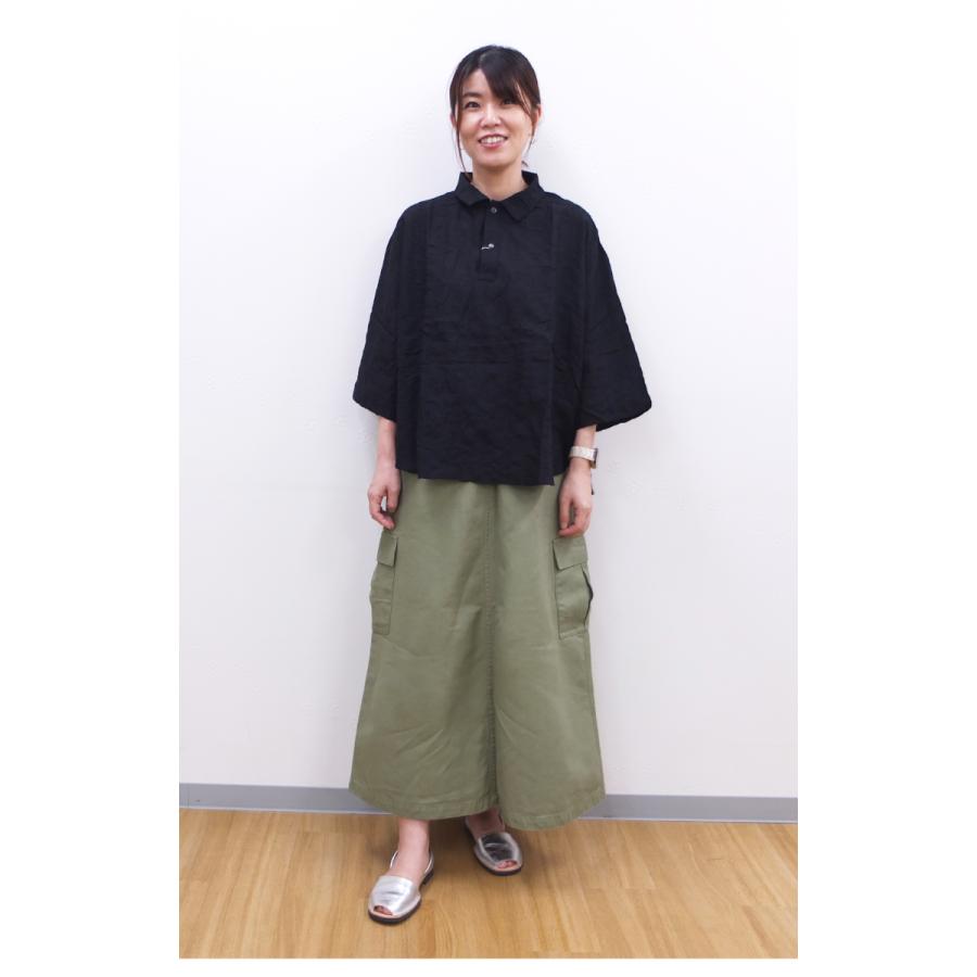 [D] 【SALE・セール】 ダナファヌル Dana Faneuil チェック シャツ 七分袖 ブラウス レディース 日本製 モダールシャーリング七分袖プルオーバーシャツ | DANA FANEUIL | 04