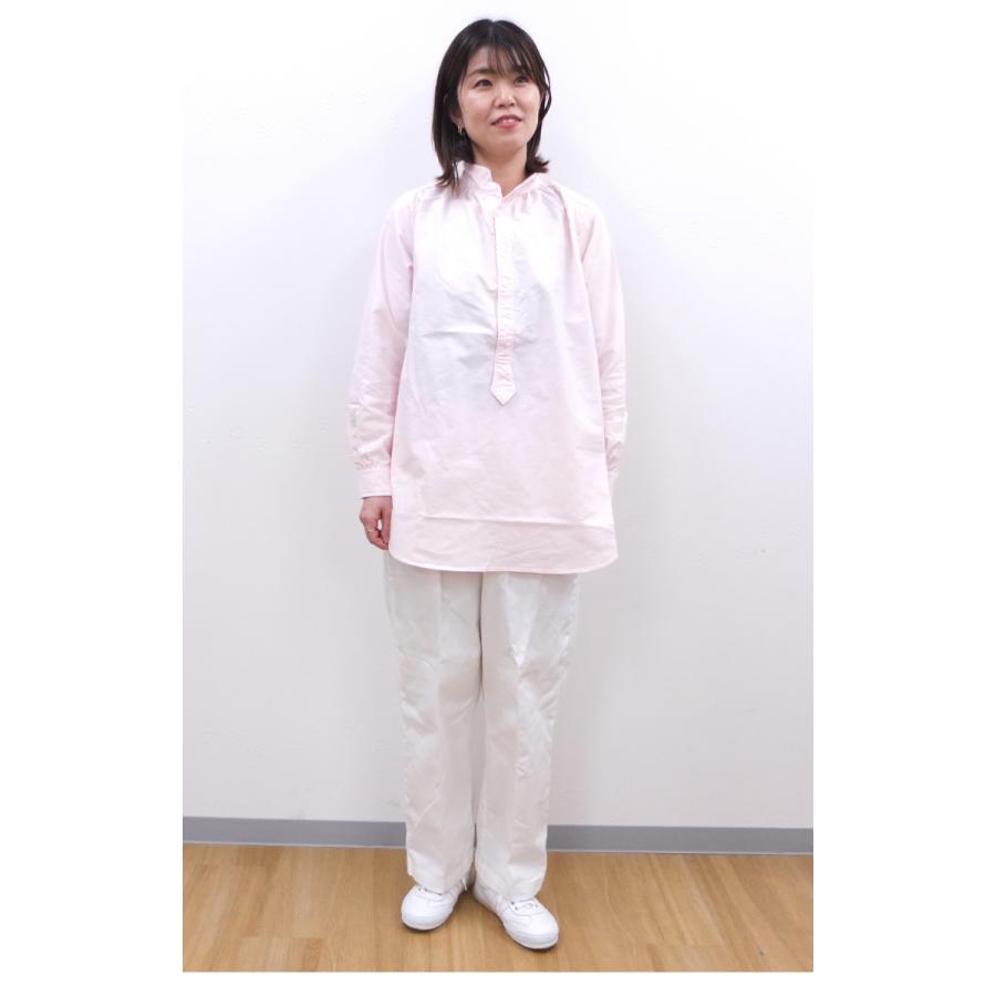 [E] 【クーポン利用で10%OFF】 ダナファヌル Dana Faneuil オックスフォード生地のプルオーバーチュニックシャツ シャツ チュニック d6323121 | DANA FANEUIL | 13