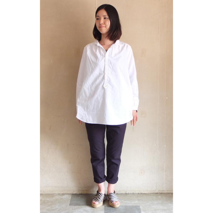 [E] 【クーポン利用で10%OFF】 ダナファヌル Dana Faneuil オックスフォード生地のプルオーバーチュニックシャツ シャツ チュニック d6323121 | DANA FANEUIL | 06