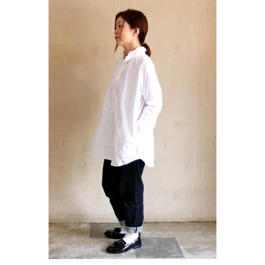 [E] 【クーポン利用で10%OFF】 ダナファヌル Dana Faneuil オックスフォード生地のプルオーバーチュニックシャツ シャツ チュニック d6323121 | DANA FANEUIL | 08