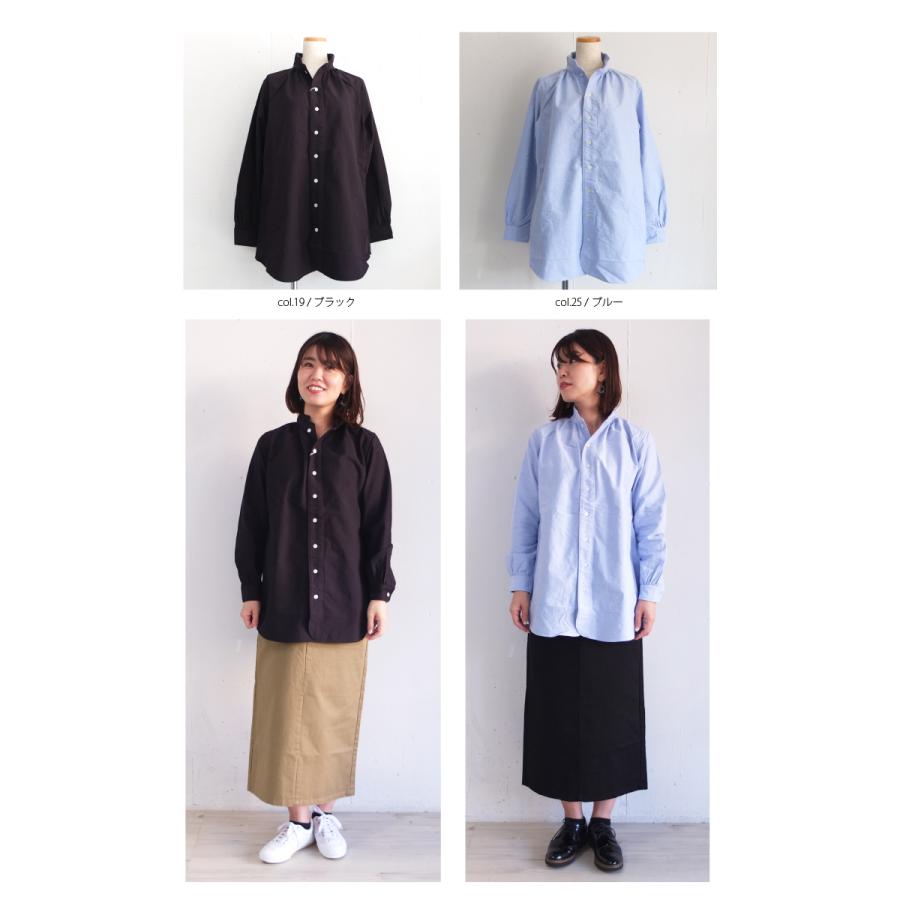 [E] 【クーポン利用で10%OFF】 ダナファヌル Dana Faneuil オックスフォード シャツ チュニック ブラウス Made in Japan 日本製 レディース | DANA FANEUIL | 15