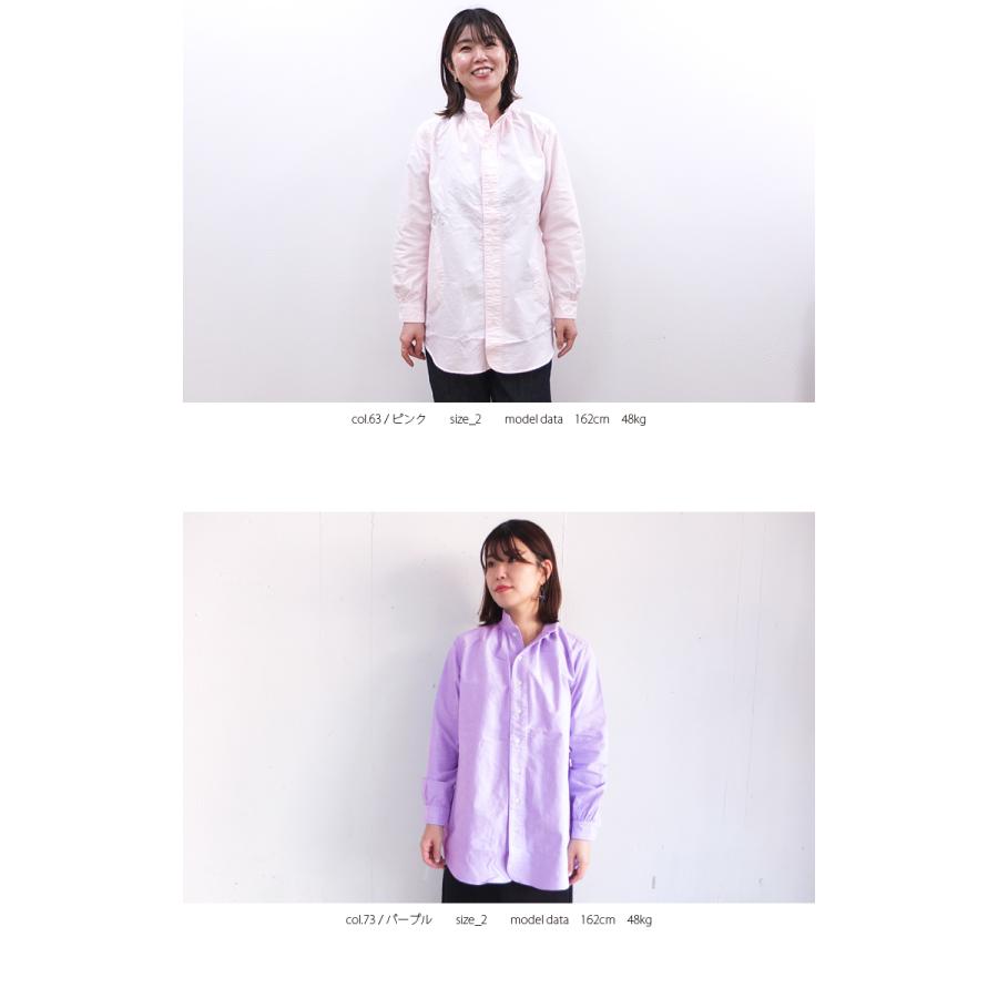 [E] 【クーポン利用で10%OFF】 ダナファヌル Dana Faneuil オックスフォード シャツ チュニック ブラウス Made in Japan 日本製 レディース | DANA FANEUIL | 05