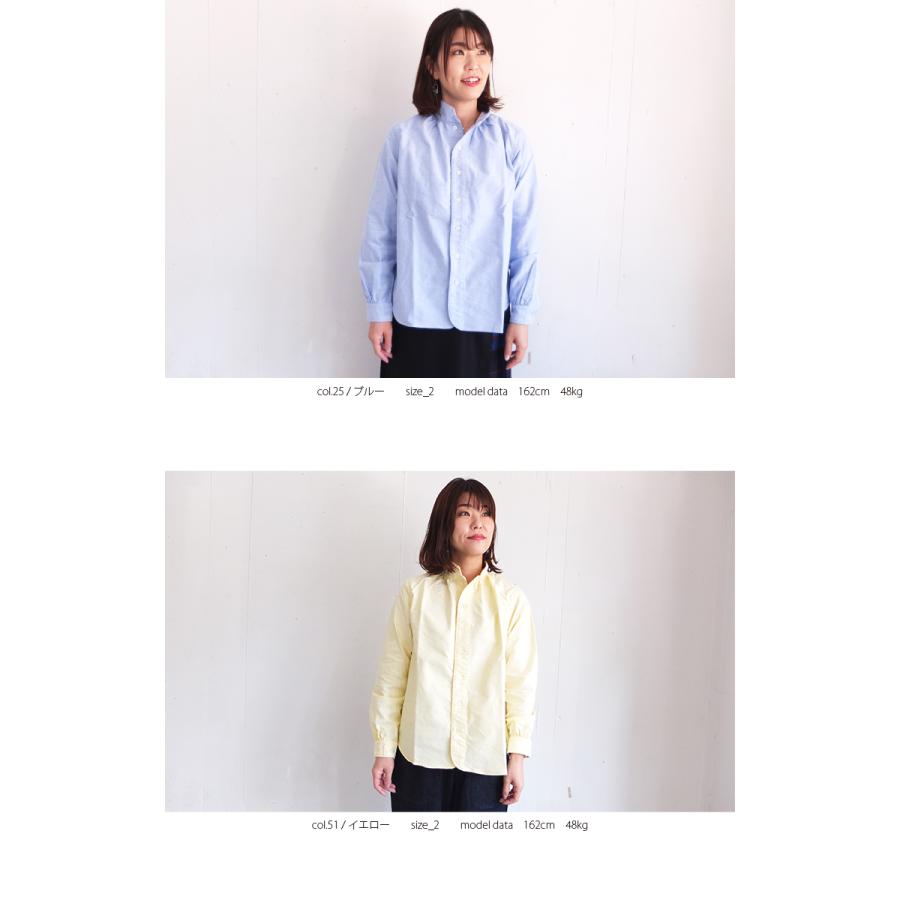 [E] 【クーポン利用で10%OFF】 ダナファヌル Dana Faneuil オックスフォード シャツ ブラウス Made in Japan 日本製 レディース オックスフォードシャツ | DANA FANEUIL | 03