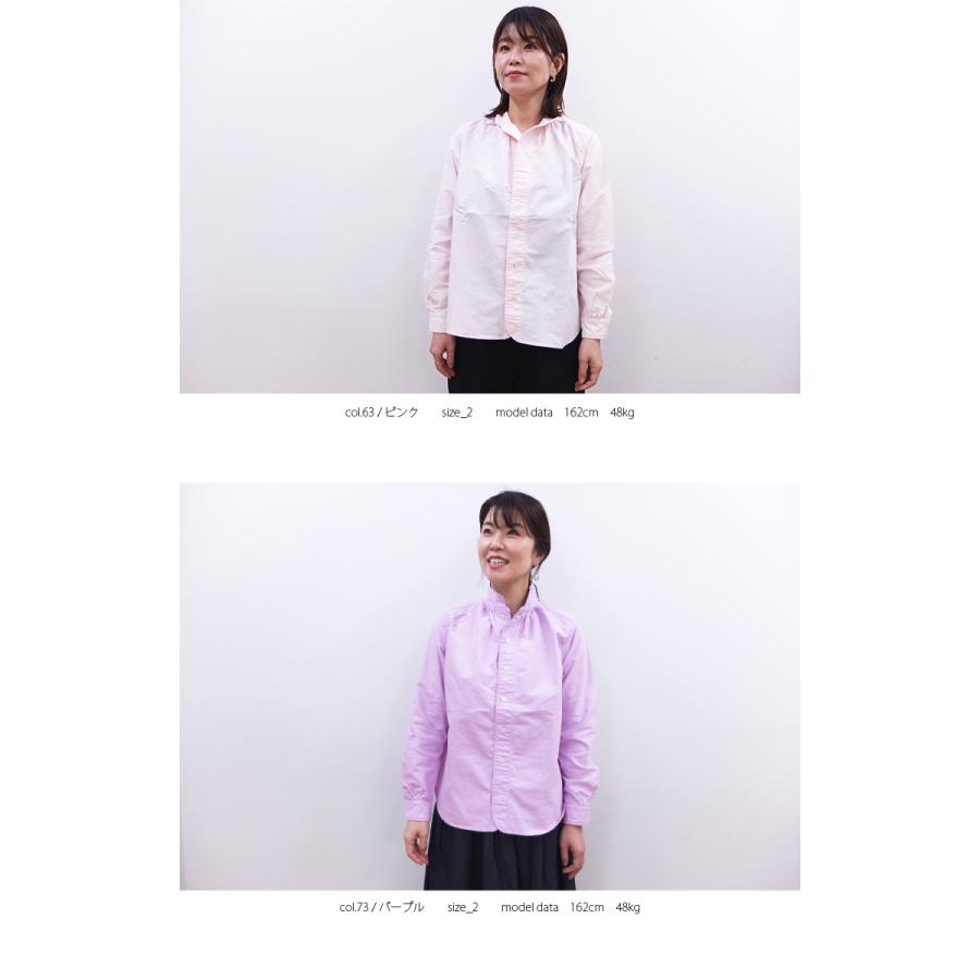 [E] 【クーポン利用で10%OFF】 ダナファヌル Dana Faneuil オックスフォード シャツ ブラウス Made in Japan 日本製 レディース オックスフォードシャツ | DANA FANEUIL | 04