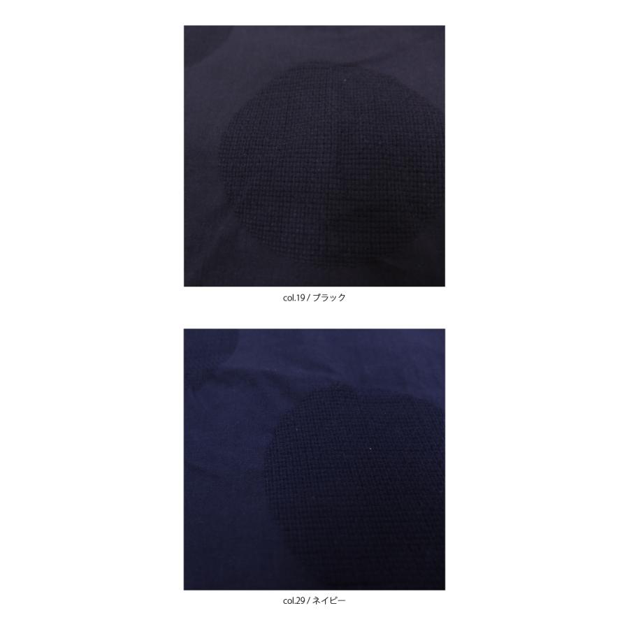 [D] 【SALE・セール】 ダナファヌル Dana Faneuil ドット 水玉 ジャガード 綿 麻 パンツ イージーパンツ ワイドパンツ キュロットパンツ 日本製 | DANA FANEUIL | 09