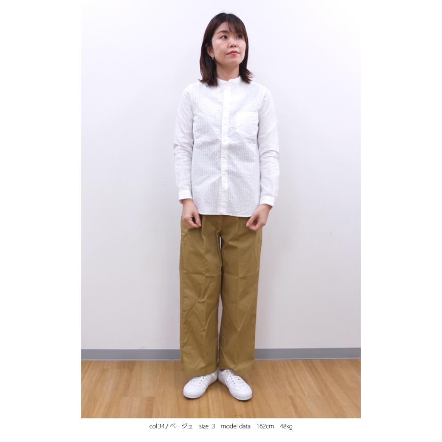 [A] 【SALE・セール】 ダナファヌル Dana Faneuil チノ チノパンツ パンツ イージーパンツ ワイドパンツ Japan 日本製 レディース | DANA FANEUIL | 09