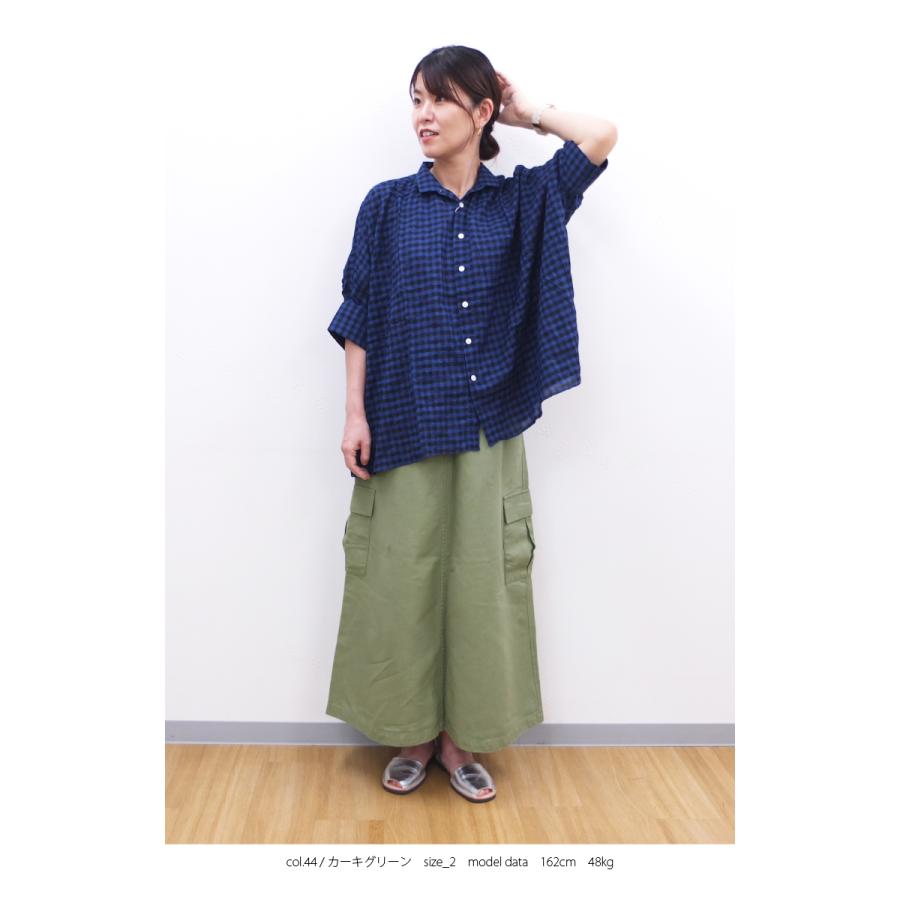 [D] 【SALE・セール】 ダナファヌル Dana Faneuil スカート ベイカースカート 綿麻 レディース MADE IN JAPAN 日本製 ベイカースカート | DANA FANEUIL | 07