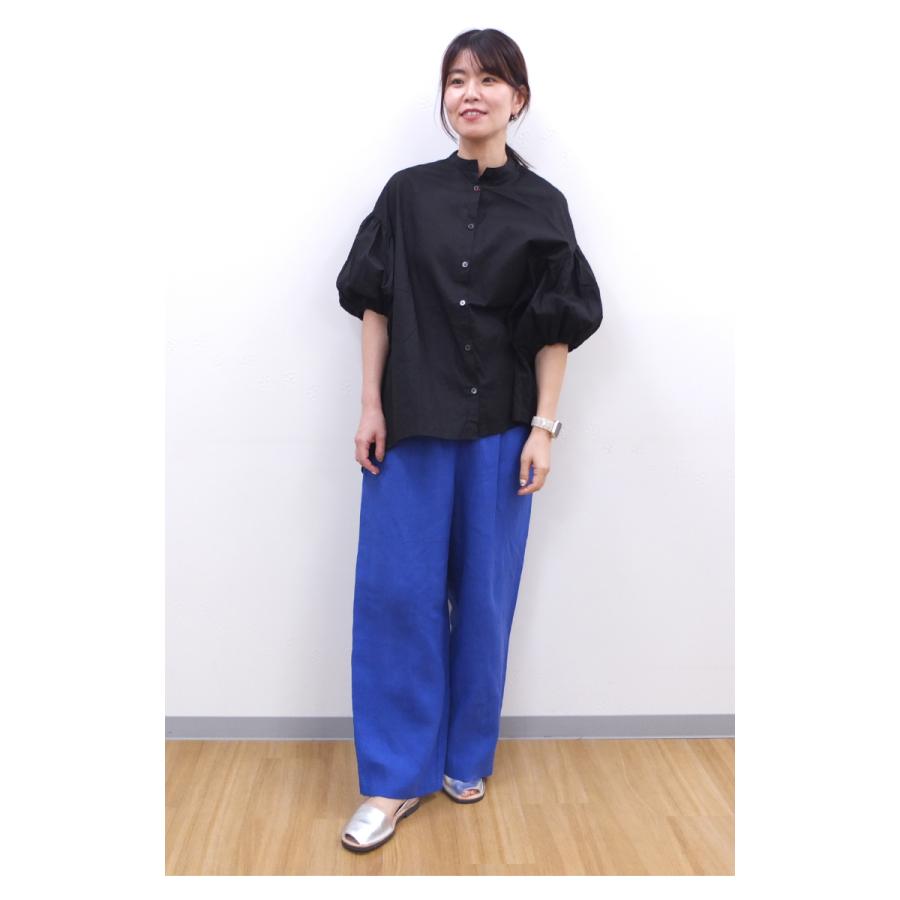 [D] 【SALE・セール】 ファヌル Faneuil パンツ リネンパンツ イージーパンツ フレンチリネン 麻 レディース 日本製 リラックス フレンチリネンパンツ | FANEUIL | 07