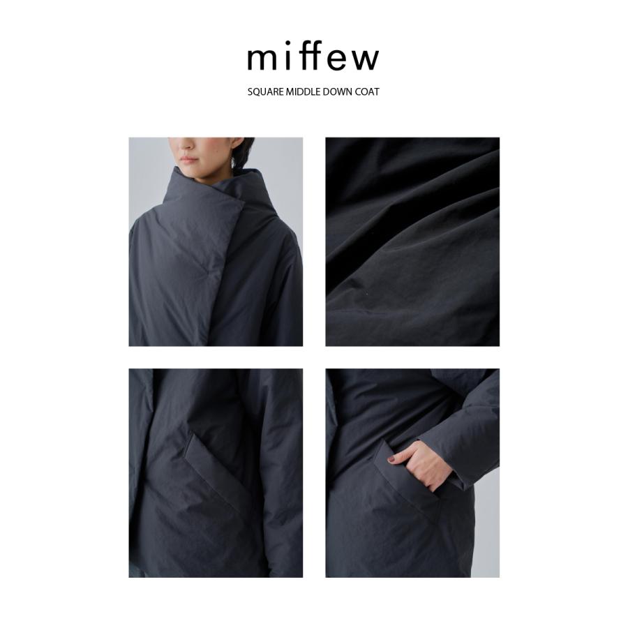miffew [G] ミフュー ロフトラボ The LOFT LABO スクエアミドル ダウン