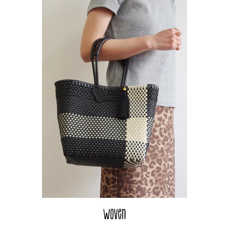 woven メルカドバッグ　スモールトート　カゴバッグ　ウーヴン かごバッグ カゴバッグ WOVEN (ウーヴン) / スモールトート