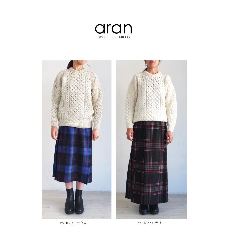 [A] 【SALE・セール】 アランウーレンミルズ Aran Woollen Mills 正規輸入品 ニット セーター ウール クルーネック フィッシャーマン アランセーター | aran WOOLLEN MILLS | 12