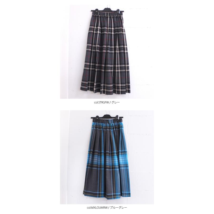 [E] 【クーポン利用で10%OFF】 オニールオブダブリン O’NEIL OF DUBLIN 正規輸入品 N141-83WO スカート キルトスカート ミドル丈 ウール100％プリーツスカート | O'NEIL of DUBLIN | 11