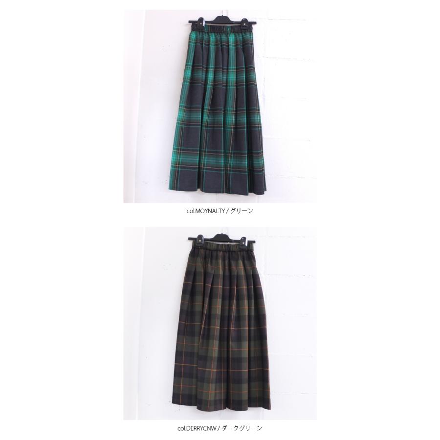 [E] 【クーポン利用で10%OFF】 オニールオブダブリン O’NEIL OF DUBLIN 正規輸入品 N141-83WO スカート キルトスカート ミドル丈 ウール100％プリーツスカート | O'NEIL of DUBLIN | 13