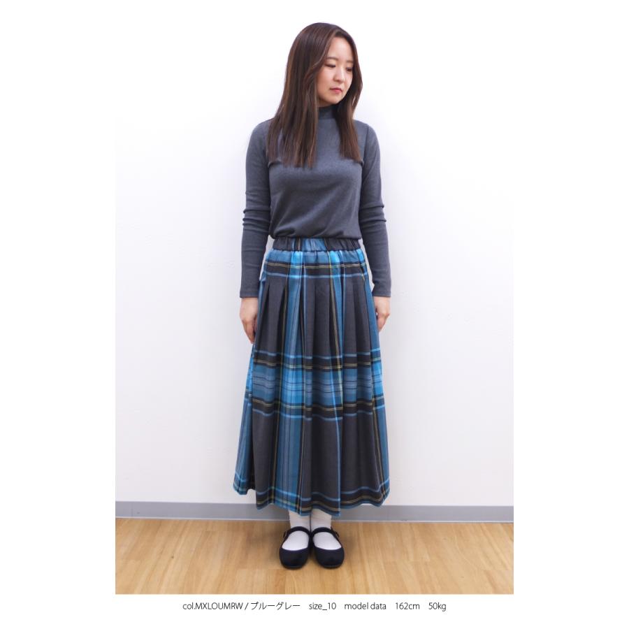 [E] 【クーポン利用で10%OFF】 オニールオブダブリン O’NEIL OF DUBLIN 正規輸入品 N141-83WO スカート キルトスカート ミドル丈 ウール100％プリーツスカート | O'NEIL of DUBLIN | 02