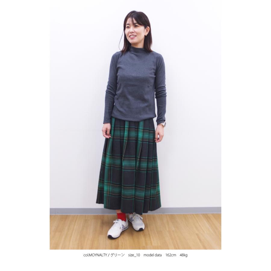 [E] 【クーポン利用で10%OFF】 オニールオブダブリン O’NEIL OF DUBLIN 正規輸入品 N141-83WO スカート キルトスカート ミドル丈 ウール100％プリーツスカート | O'NEIL of DUBLIN | 06