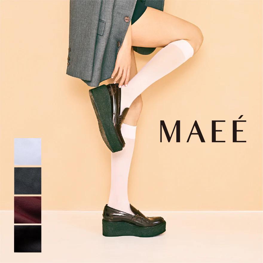 [C] 【クーポン利用で10%OFF】 MAEE マエエ 着圧ソックス 弾性ソックス おしゃれ ソックス 靴下 一般医療機器 日本製 コンプレッションソックス シアータイプ | 