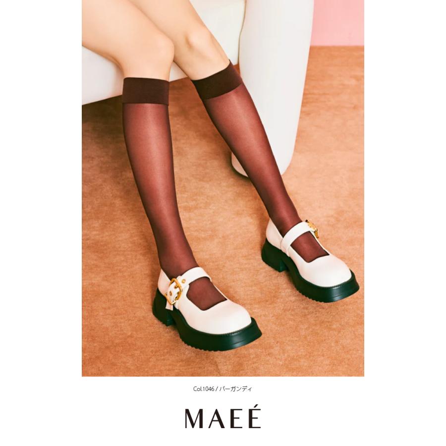 [C] 【クーポン利用で10%OFF】 MAEE マエエ 着圧ソックス 弾性ソックス おしゃれ ソックス 靴下 一般医療機器 日本製 コンプレッションソックス シアータイプ |  | 13