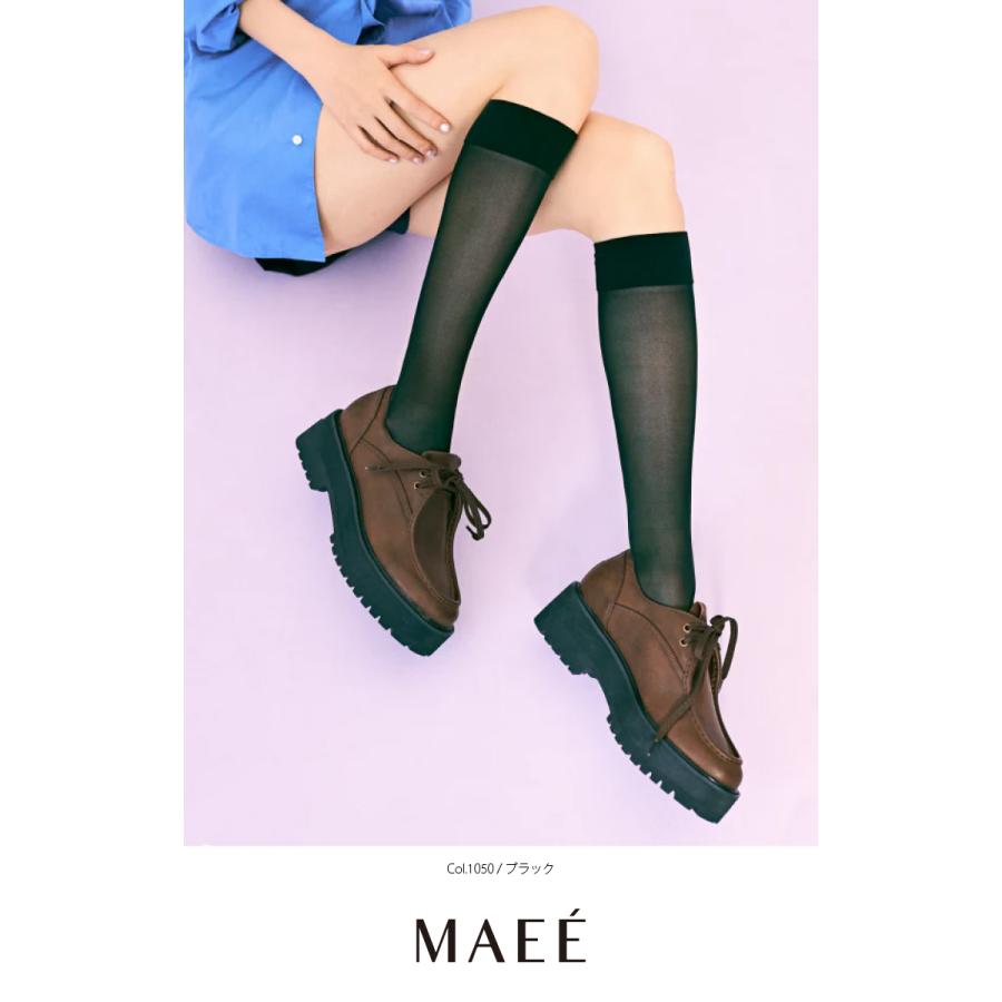 [C] 【クーポン利用で10%OFF】 MAEE マエエ 着圧ソックス 弾性ソックス おしゃれ ソックス 靴下 一般医療機器 日本製 コンプレッションソックス シアータイプ |  | 15