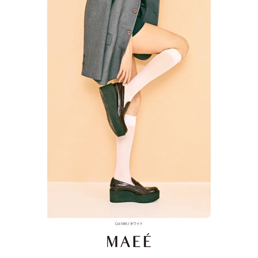 [C] 【クーポン利用で10%OFF】 MAEE マエエ 着圧ソックス 弾性ソックス おしゃれ ソックス 靴下 一般医療機器 日本製 コンプレッションソックス シアータイプ |  | 09