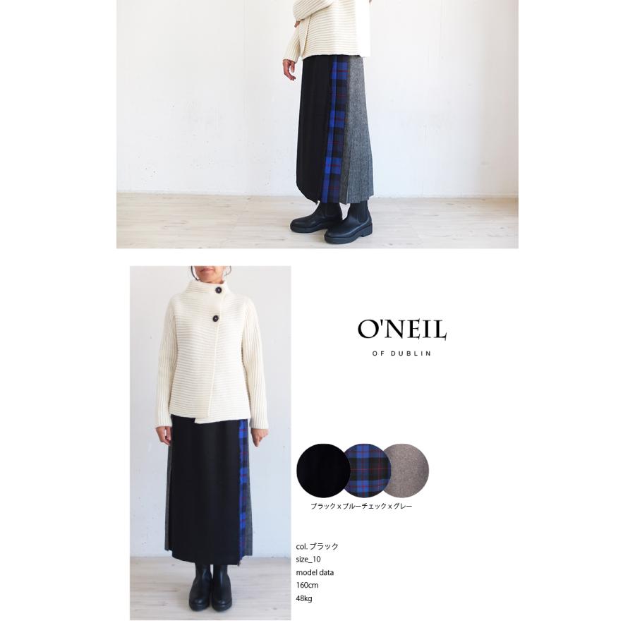 [B] 【SALE・セール】 オニールオブダブリン O’NEIL OF DUBLIN 正規輸入品 T12481 スカート キルトスカート 巻きスカート チェックスカート | O'NEIL of DUBLIN | 01