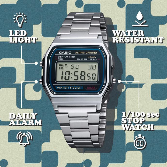 スタンダード（CASIO） CASIO A158WA-1JH Collection STANDARD カシオ