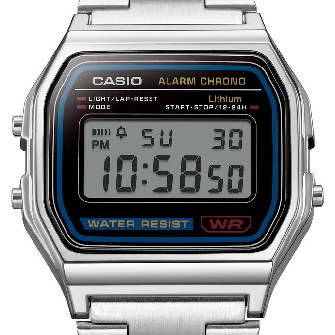 スタンダード（CASIO） CASIO A158WA-1JH Collection STANDARD カシオ