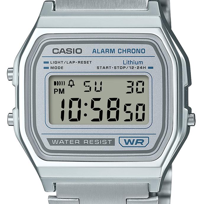 【未使用品】カシオクラシック A158WEA-7JF シルバー スタンダード（CASIO） CASIO A158WEA-7JF CLASSIC カシオクラシック