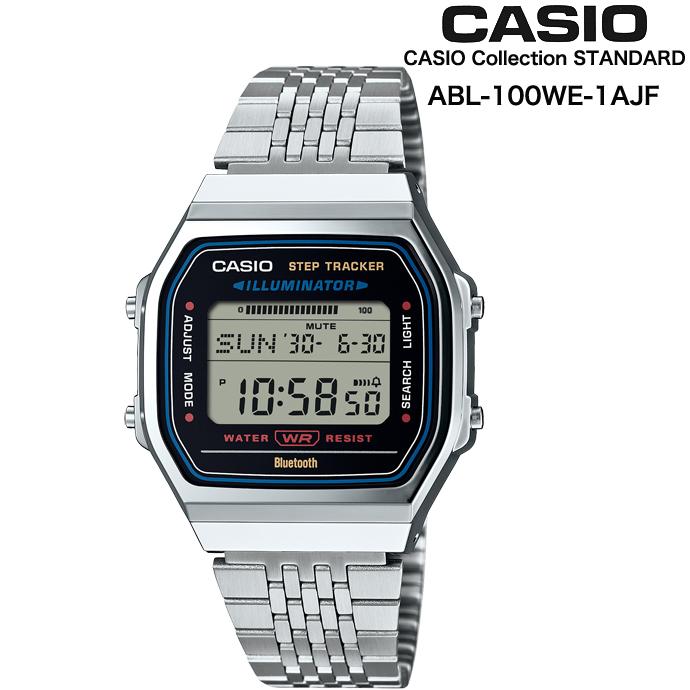 CASIO ABL-100WE-1AJF CASIO STANDARD シルバー カシオコレクション 