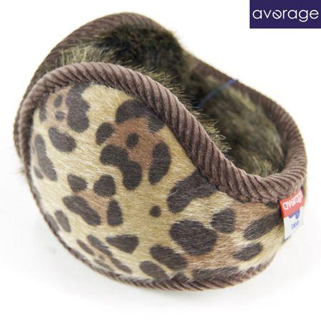 average アベレージ イヤーマフラー  2 Ear Muffler  耳あて バックアーム　イヤーウォーマー LEO レオパード | 